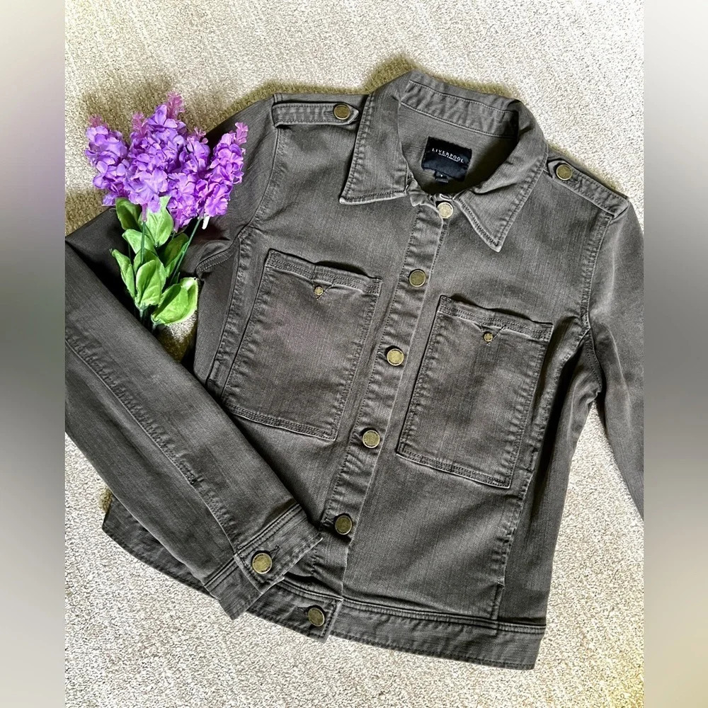Liverpool Jeans Company Cypress Army Jacket - Small